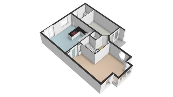 Floorplan - Franklinhage 3, 8302 WD Emmeloord